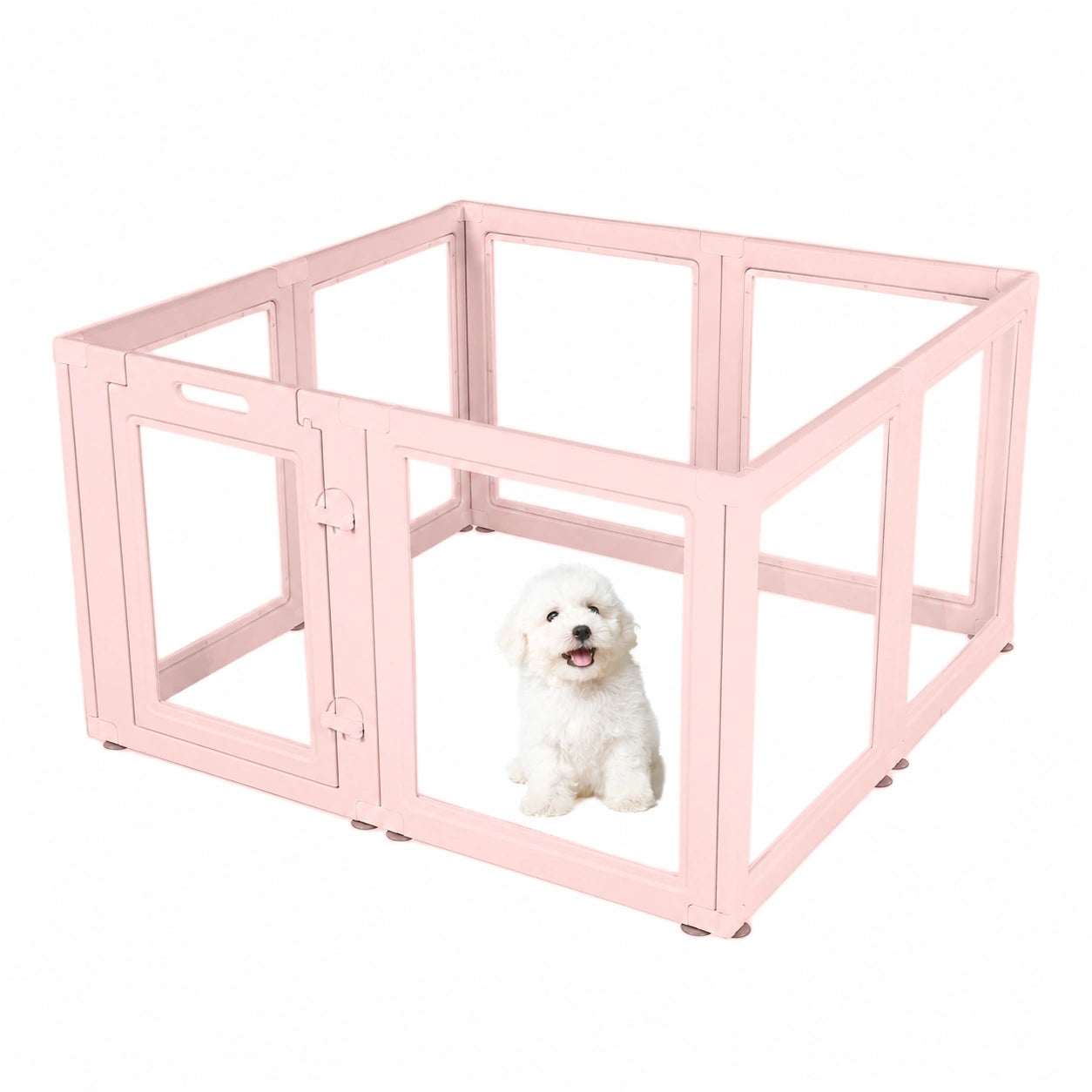 Everfront Clear Acrylic Pet Playpen  Kit