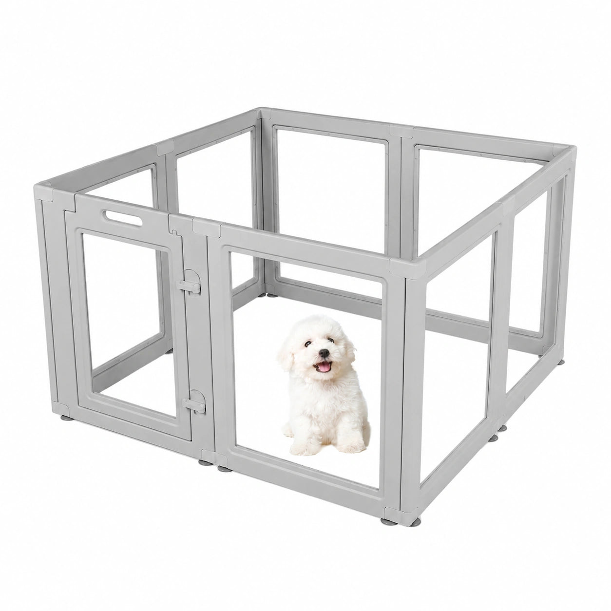 Everfront Clear Acrylic Pet Playpen  Kit