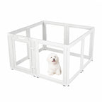 Everfront Clear Acrylic Pet Playpen  Kit