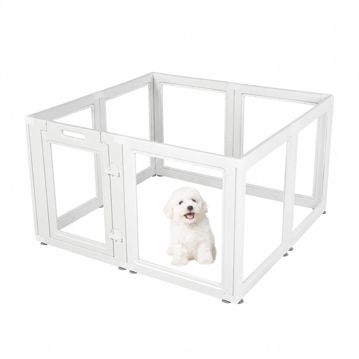 Everfront Clear Acrylic Pet Playpen  Kit