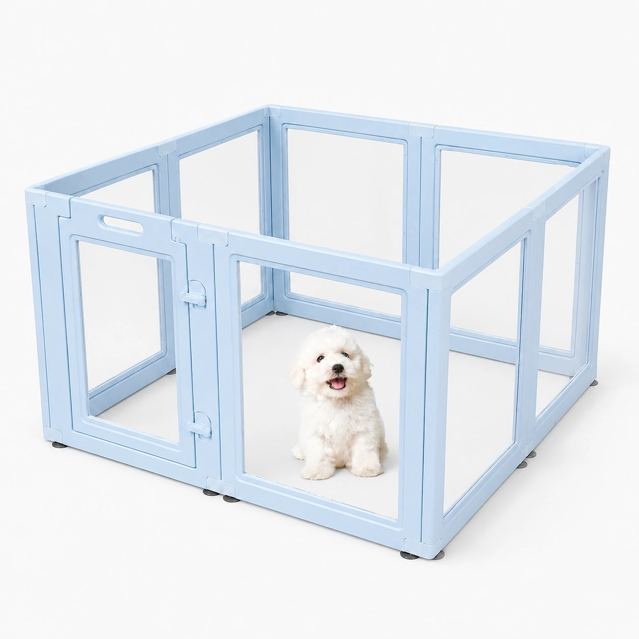 Everfront Clear Acrylic Pet Playpen  Kit