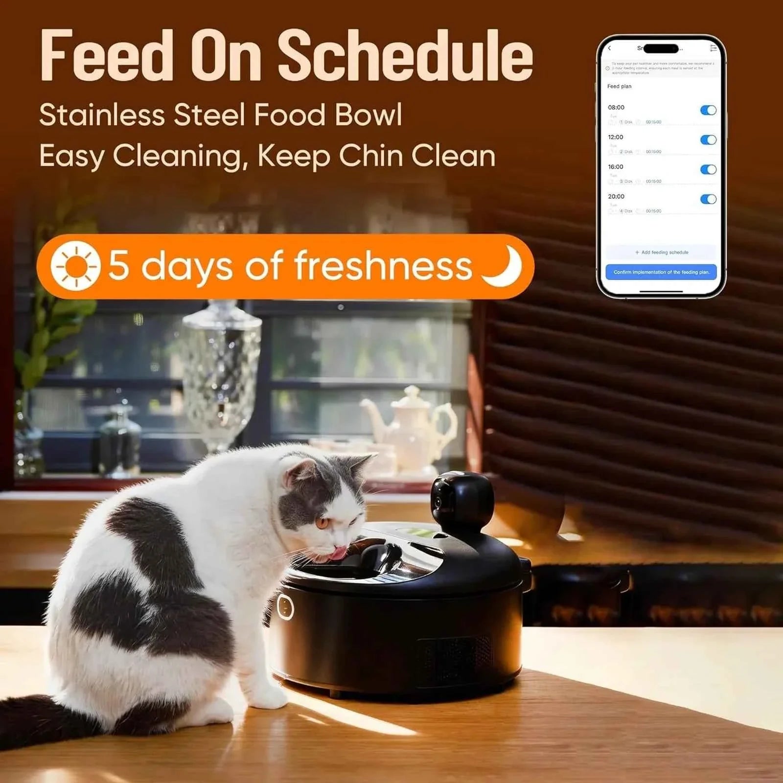 EVOTAILS Smart Wet Food Feeder
