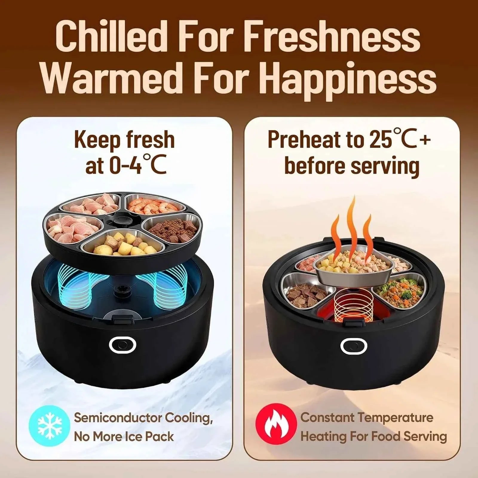 EVOTAILS Smart Wet Food Feeder